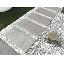 Dalle de terrasse en béton iStone Luxury gris-blanc 80 x 40 x 4 cm-thumb-0