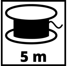 Symbole pour 5 mètres de longueur