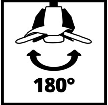 Symbole pour une rotativité de 180 degrés