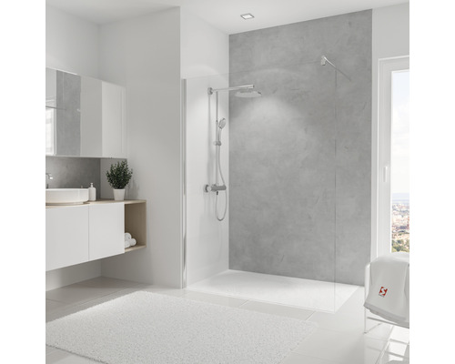 Duschrückwand SCHULTE DecoDesign Betonoptik Softtouch 255 x 150 cm D19015254 881 Duschrückwand SCHULTE DecoDesign Betonoptik Softtouch 255 x 150 cm D19015254 881