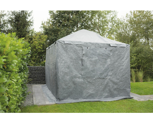 Pavillon de jardin gris