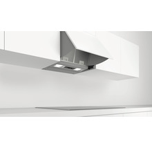 Hotte encastrable dans une cuisine moderne
