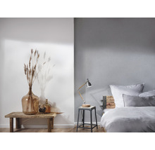 Papier peint intissé 38197-2 Titanium 3 structure uni gris