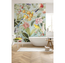 Papier peint panoramique intissé LJX4-018 Le Jardin Bird and Berries 4 pces 200 x 250 cm