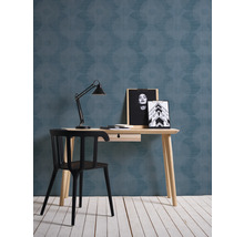 Vliestapete 37832-5 Attractive Kreise blau