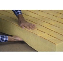 Panneau roulé en laine de verre ISOVER Integra 1-035 pour isolation entre chevrons pour toit en pente 4800 x 1200 x 120 mm-thumb-6