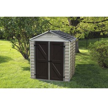 Remise à outils Palram – Canopia Skylight 6x5 sapin avec plancher 185,5 x 153,5 cm marron