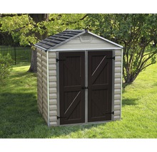 Remise à outils Palram – Canopia Skylight 6x5 sapin avec plancher 185,5 x 153,5 cm marron