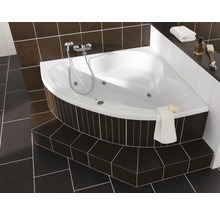 Baignoire balnéo OTTOFOND Samba 140 x 140 cm blanc brillant 64101-thumb-1