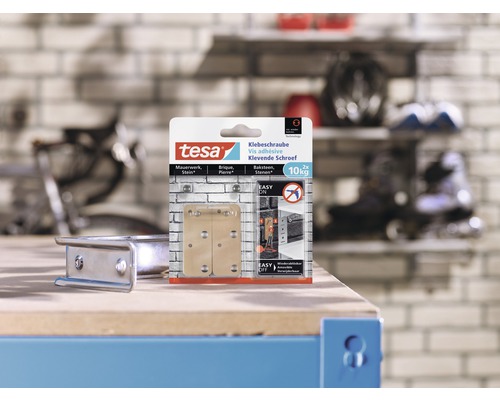 Paquet de vis adhésives Tesa pour maçonnerie et pierre