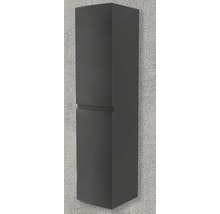 Armoire haute Vague hauteur 170 largeur 40 profondeur 38 cm anthracite