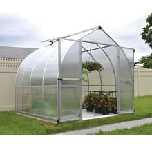 Serre Palram – Canopia Bella 8x8 panneaux alvéolés 6 mm 244 x 244 cm alu