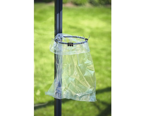 Sac à déchets de jardin sur support avec pinces