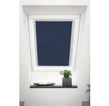 Protection contre le soleil pour fenêtre de toit Lichtblick Thermofix occultant bleu 36x51,5 cm-thumb-0