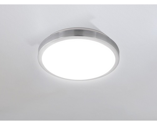 LED Wandlampe 24W 2600 lm 3000 K Ø 43 cm Competa weiß/nickel/matt