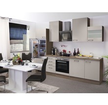 Cuisine complète Flex Well avec appareils Nepal 280 cm cachemire brillant démontée variante réversible 00008902