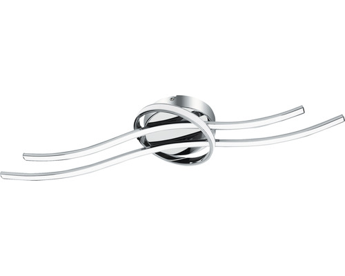 LED-Deckenleuchte mit geschwungenen Leuchtelementen