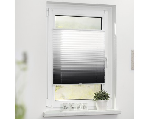 Plissee am Fenster zur Lichtregulierung und als Sichtschutz