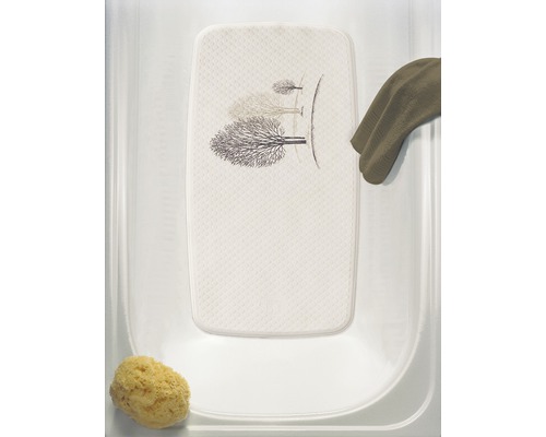 Badewannenmatte mit Baum Motiv