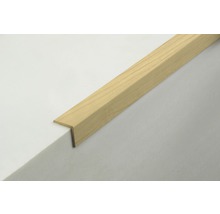 Holztreppenkantenprofil auf einer Treppe