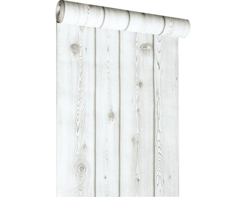 Rouleau de papier peint avec motif planches de bois
