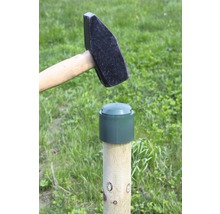 Outil de frappe ALBERTS pour poteaux en bois ronds d'un Ø max. de 80 mm vert-thumb-1