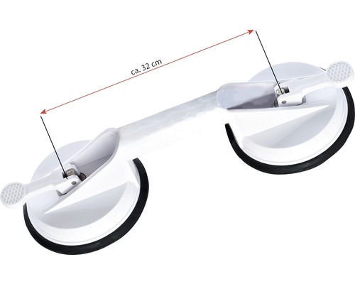 Ventouse double d''une longueur d''environ 32 cm