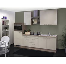 Cuisine complète Flex Well avec appareils Nepal 270 cm cachemire brillant démontée variante réversible 00011190