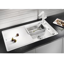 Spüle Blanco AXIA III 5 S-F 905 x 500 mm weiß ohne Multifunktionsschale 523228
