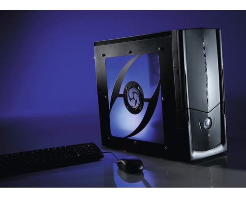 Tour d''ordinateur avec clavier et souris