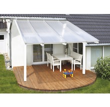 Panneau alvéolé/Entretoise Gutta en polycarbonate transparent 20-16 transparent 5000 mm x 1200 mm x 16 mm