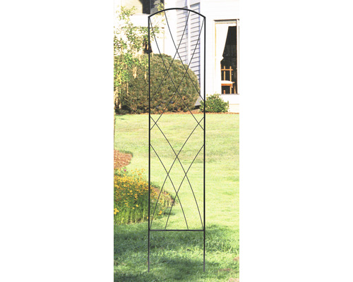 Metall-Obelisk zur Garten-Dekoration und Kletterhilfe für Pflanzen