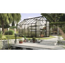 Gewächshaus Vitavia Uranus 9900 Hohlkammerplatten 6 mm 257x383 cm schwarz