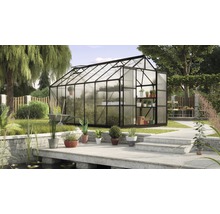 Gewächshaus Vitavia Uranus 11500 Hohlkammerplatten 6 mm 257x445 cm schwarz