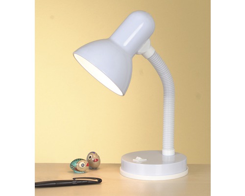 Lampe de bureau Basic 1 ampoule blanche