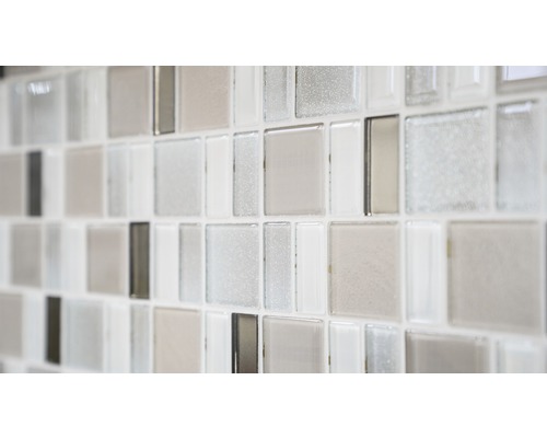 Carreaux de mosaïque en verre, carrés