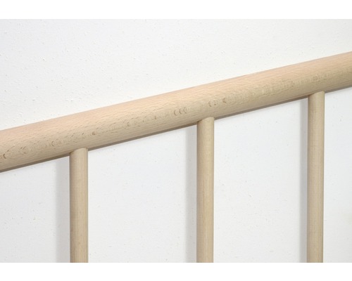 Garde-corps en bois avec barreaux