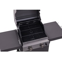 Gasgrill mit zwei Brennern, Grillrost und Ablageflächen