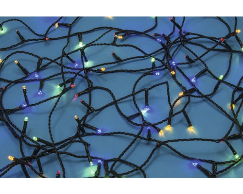 Lichterkette mit mehrfarbigen Lichtern