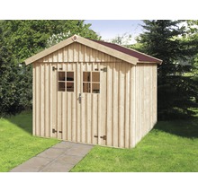 Gerätehaus weka Öland Gr.3 mit Fußboden 277 x 286 cm natur