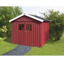 Gerätehaus weka Öland Gr.3 mit Fußboden 277 x 286 cm schwedenrot