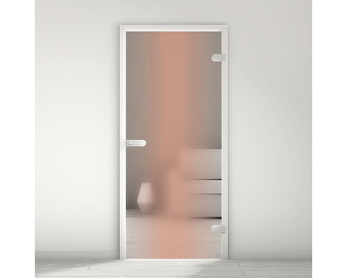 Porte vitrée Pertura Mynd Cloud 01 orange dégradé de couleurs 70,9 x 197,2 x 0,8 cm tirant droite Porte vitrée Pertura Mynd Cloud 01 orange dégradé de couleurs 70,9 x 197,2 x 0,8 cm tirant droite