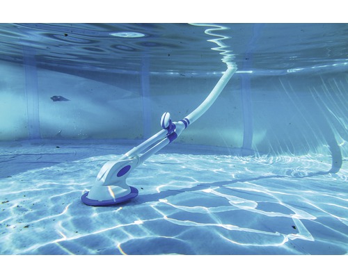 Poolreiniger unter Wasser zur Reinigung von Schwimmbecken