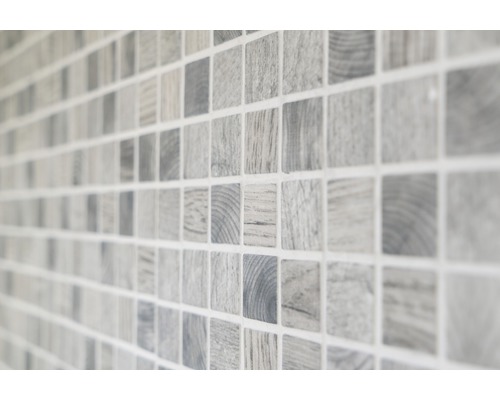 Gros plan de petites carreaux de mosaïque carrés