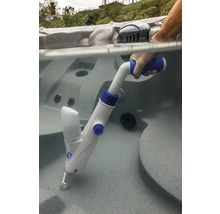 Aspirateur de piscine, nettoyeur de piscine Pool & Spa Vac avec poignée bleu-thumb-2