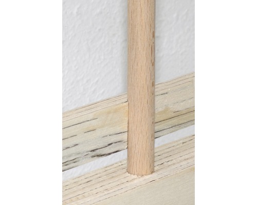 Holzdübel in Holzkonstruktion