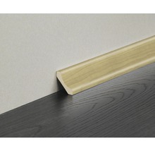 Sockelleiste aus Holz an Wand und Boden