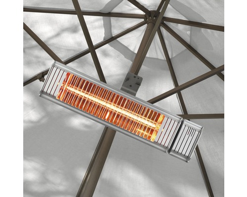 Heizstrahler zur Montage am Sonnenschirm