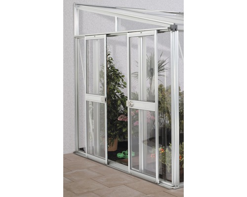 Porte double Vitavia pour Helena, aluminium x119x176cm