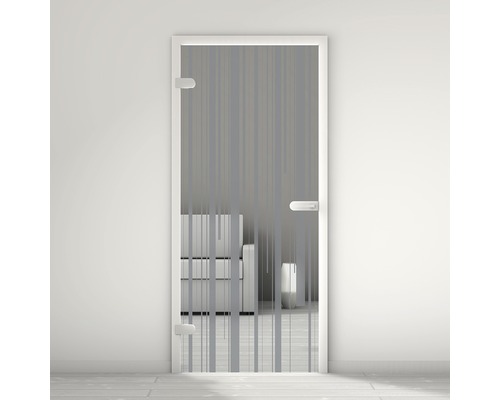 Porte vitrée Pertura Mynd Lines 10 anthracite 70,9 x 197,2 x 0,8 cm tirant gauche Porte vitrée Pertura Mynd Lines 10 anthracite 70,9 x 197,2 x 0,8 cm tirant gauche